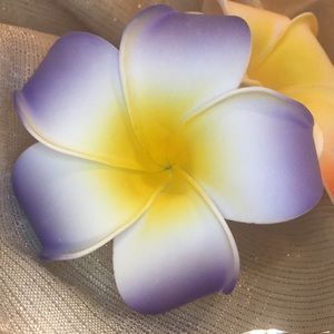 Tropical Flower Hair Clips 🌺
